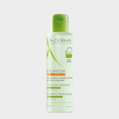 Gel Lavante Emoliente Corpo e Cabelo A-Derma Exomega Pele Atpica Seca 500 ml
