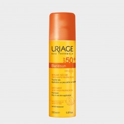 Protetor Solar Corpo Uriage Barisun Bruma Seca SPF50+ 200 ml