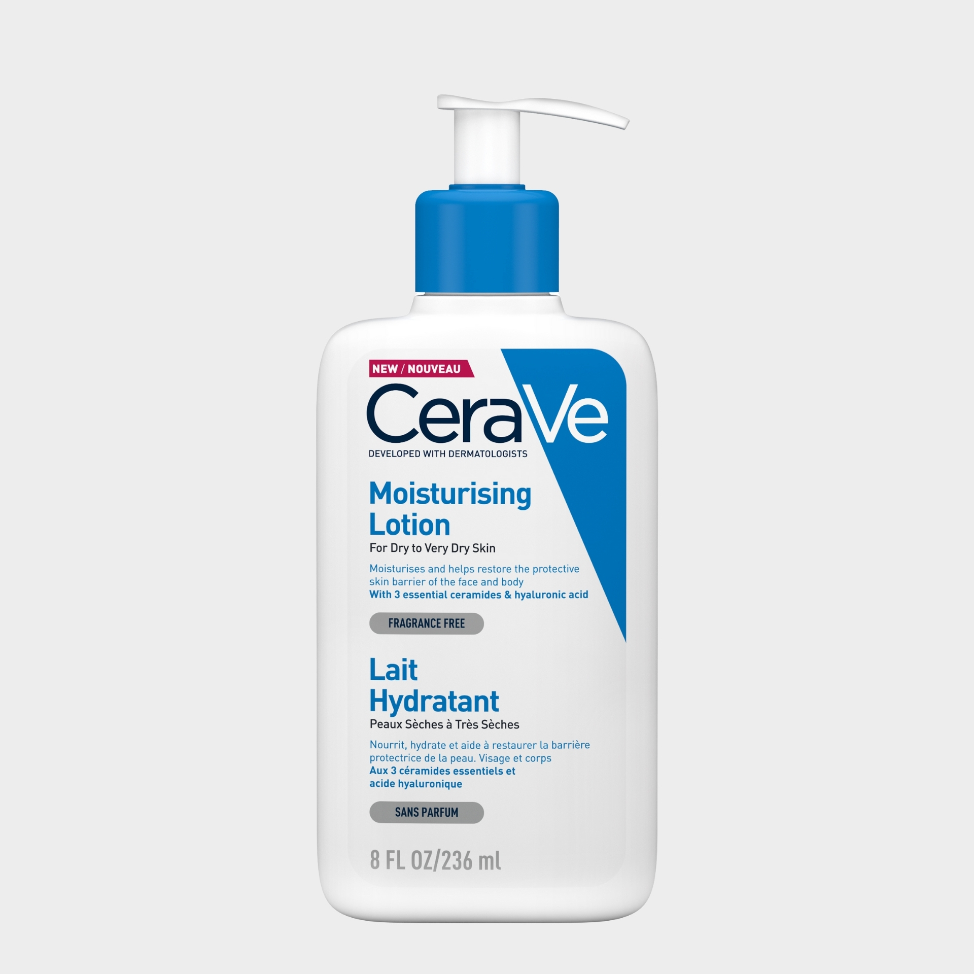 Loção Hidratante Corpo Rosto CeraVê Pele Seca 236 ml