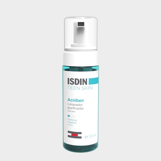 Espuma Limpeza Rosto Isdin Acniben 150 ml Espuma Limpeza Rosto Isdin Acniben 150 ml