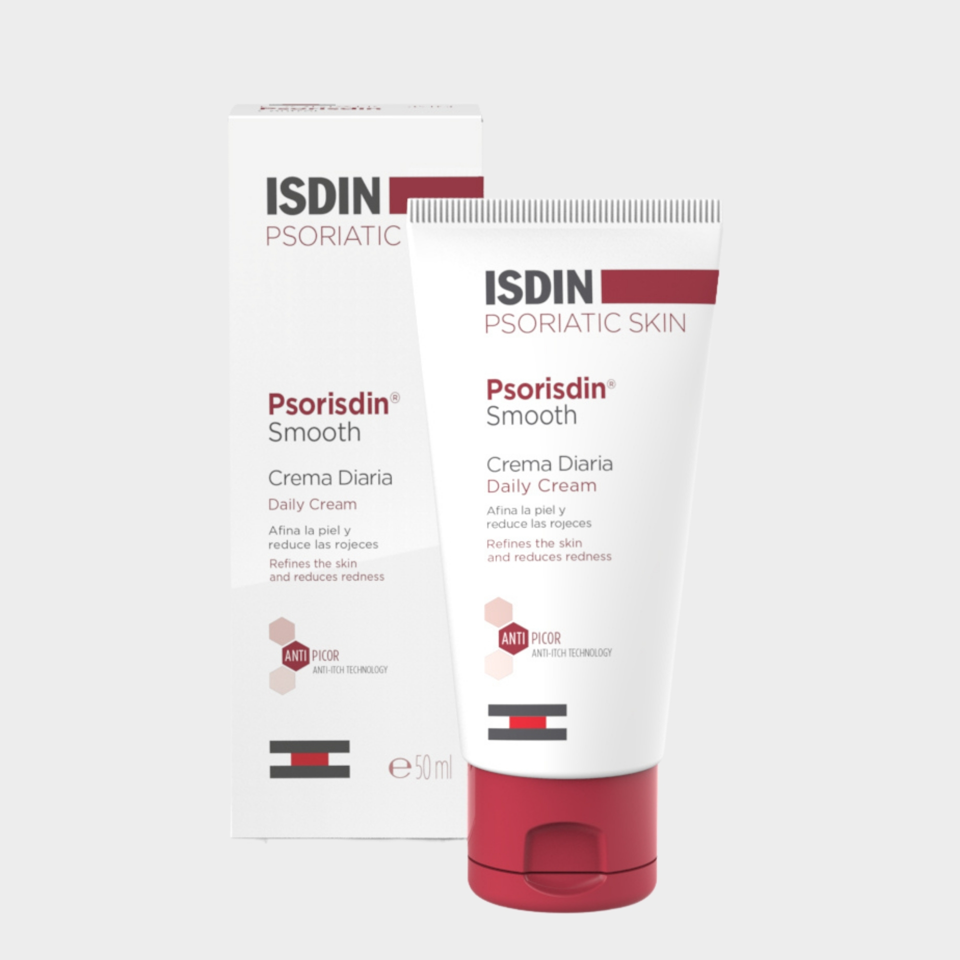 Creme Rosto Anti-Psoríase Isdin Psorisdin Smooth 50 ml