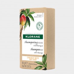 Champ Slido Klorane Manteiga de Manga Bio Cabelo Seco 80 gr
