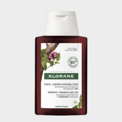 Champ Anti-Queda Klorane Quinina e Edelvaisse Bio Cabelos Desvitalizados Queda 100 ml