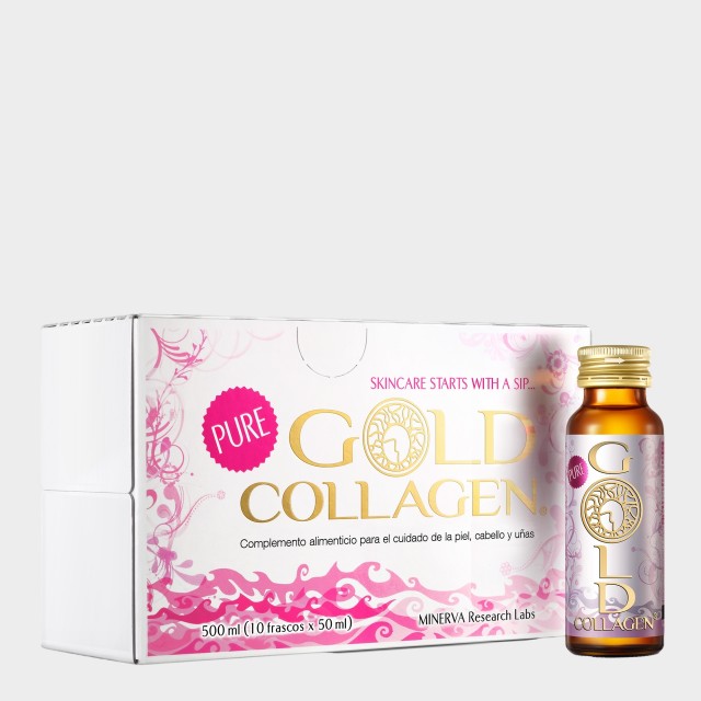 Suplemento Colagénio Anti-Envelhecimento Gold Collagen Mulher Pure 10x 50 ml Suplemento Colagénio Anti-Envelhecimento Gold Collagen Mulher Pure 10x 50 ml