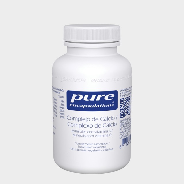 Suplemento Sade ssea Pure Encapsulations Complexo Clcio 90 cps