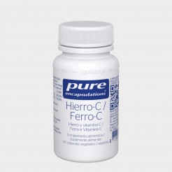 Suplemento Bem-Estar Pure Encapsulations Mulher Ferro-C 60 cps