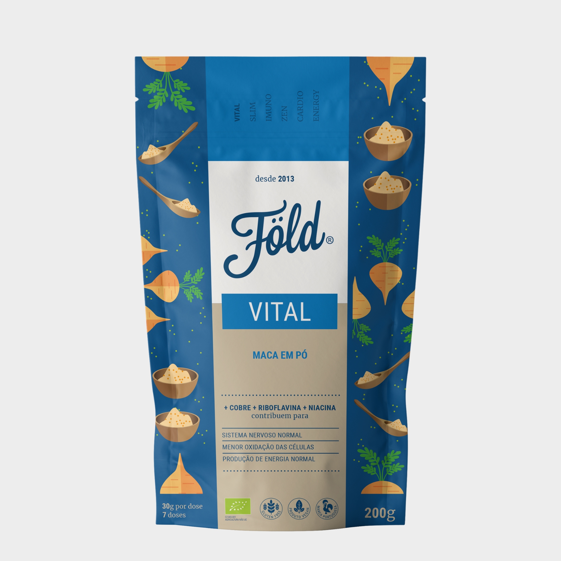 Föld Vital Maca Performance Física & Mental 200 gr