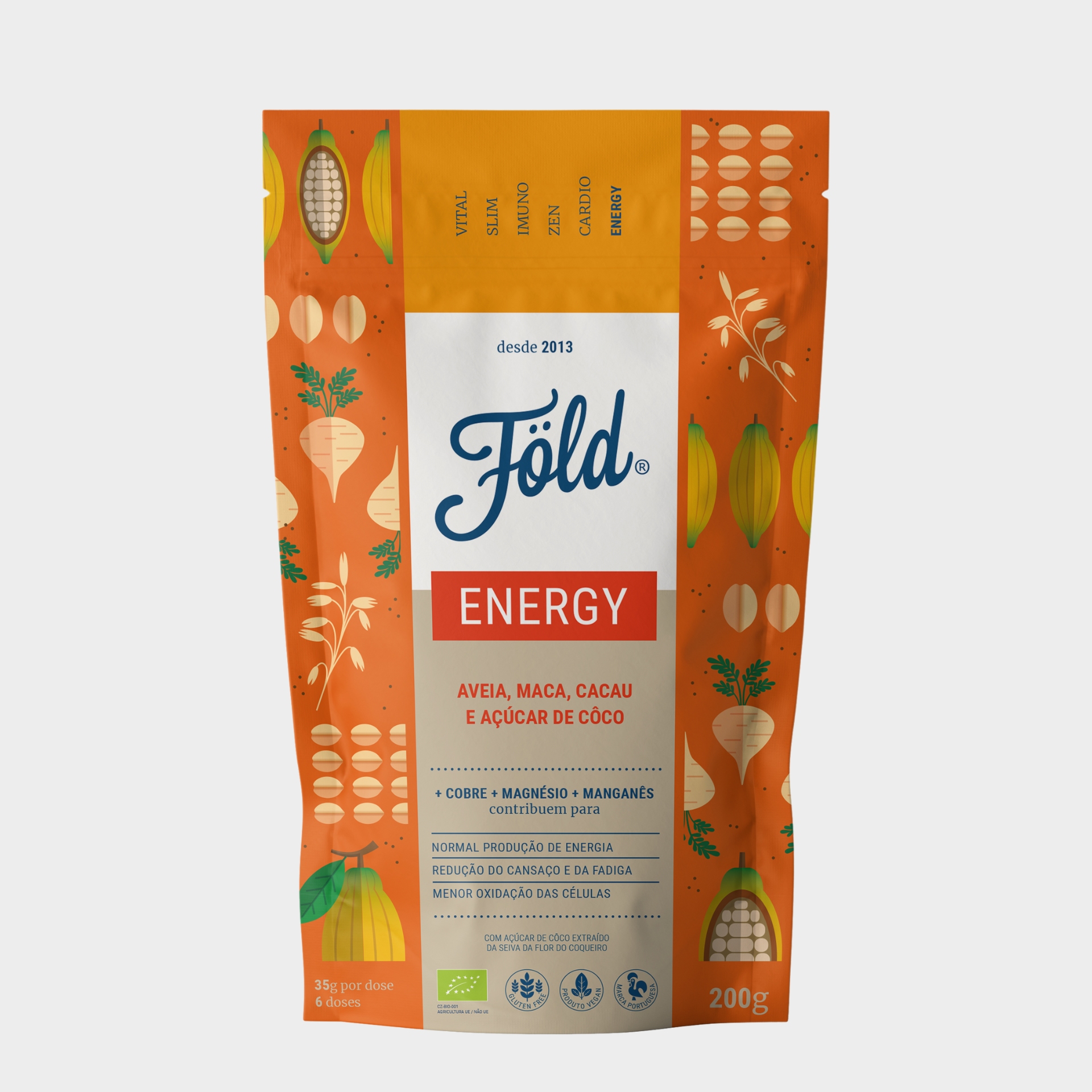 Föld Energy Aveia & Maca Energia Saudável 200 gr