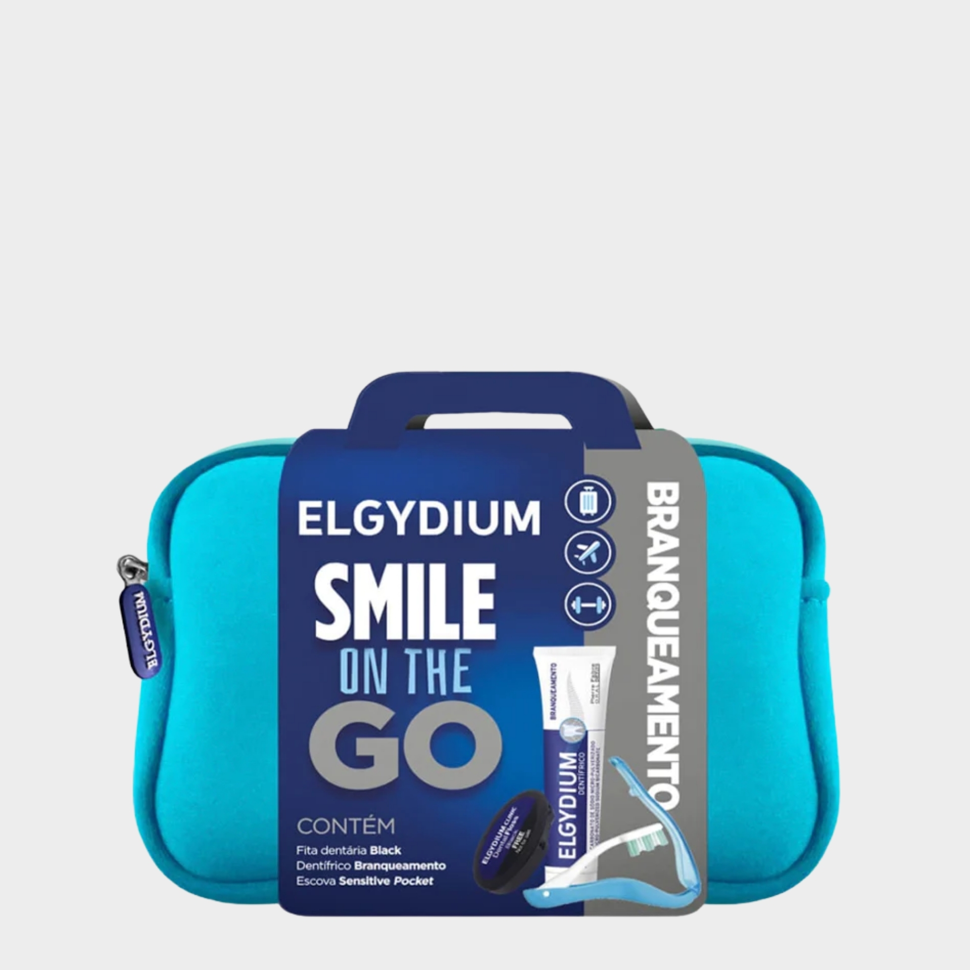 Kit Viagem Elgydium Higiene Oral Branqueamento 1 un