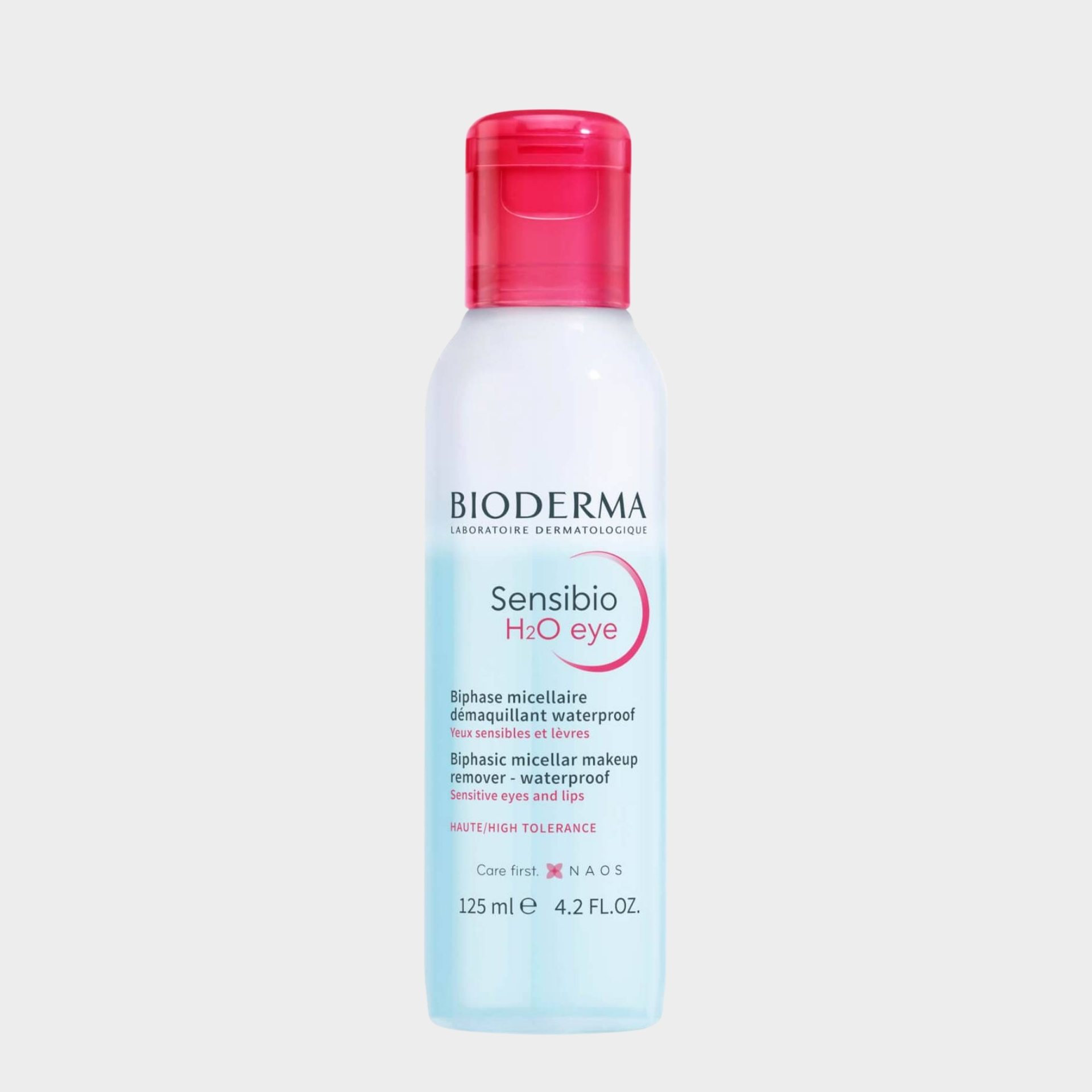 Água Micelar Bioderma Sensibio Eye H2O Solução Micelar Bifásica 125 ml