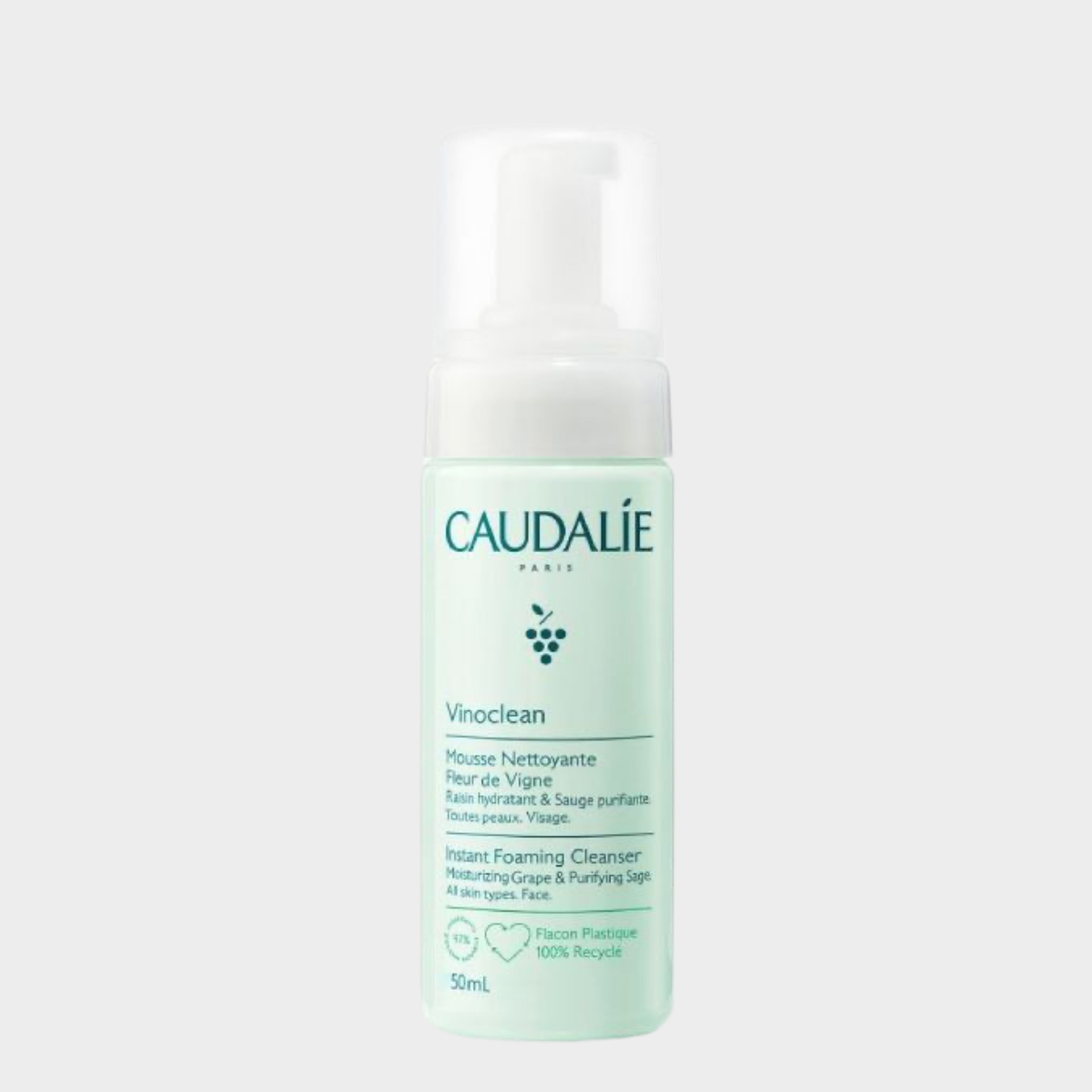 Espuma de Limpeza Caudalie Vinocleann 50 ml
