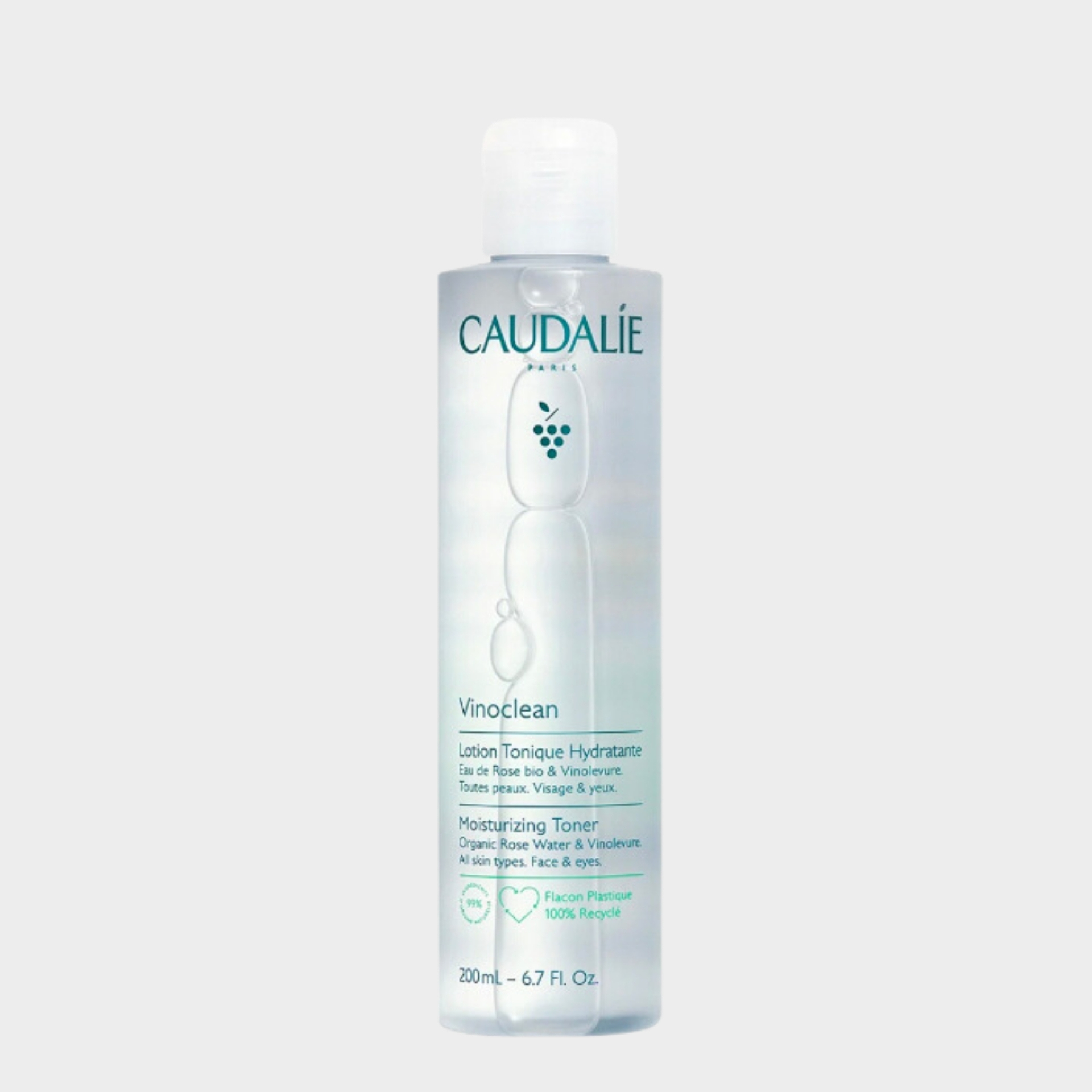 Loção Tónica Hidratante Caudalie Vinocleann 200 ml