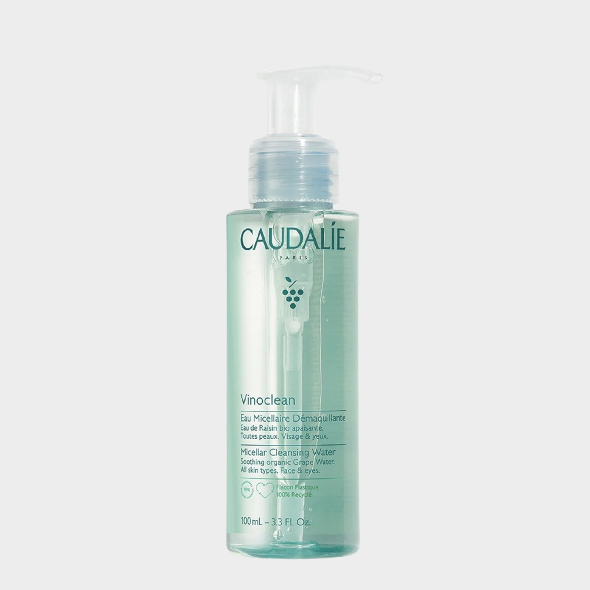 Água Micelar Caudalie Vinocleann Desmaquilhante 100 ml