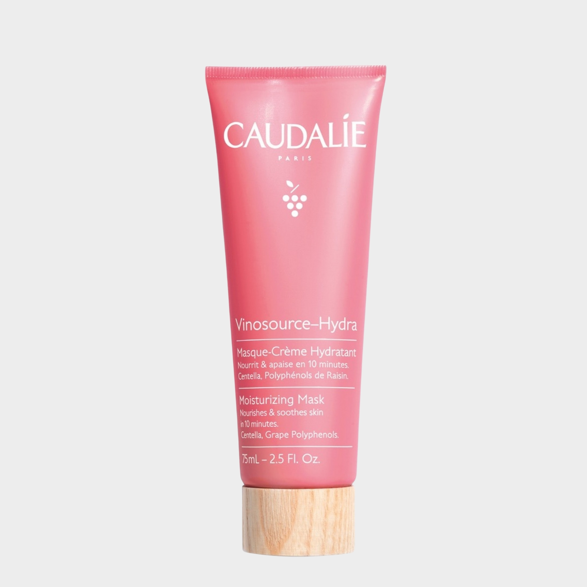 Máscara Facial Hidratante Caudalie Vinosource-Hydra 75 ml