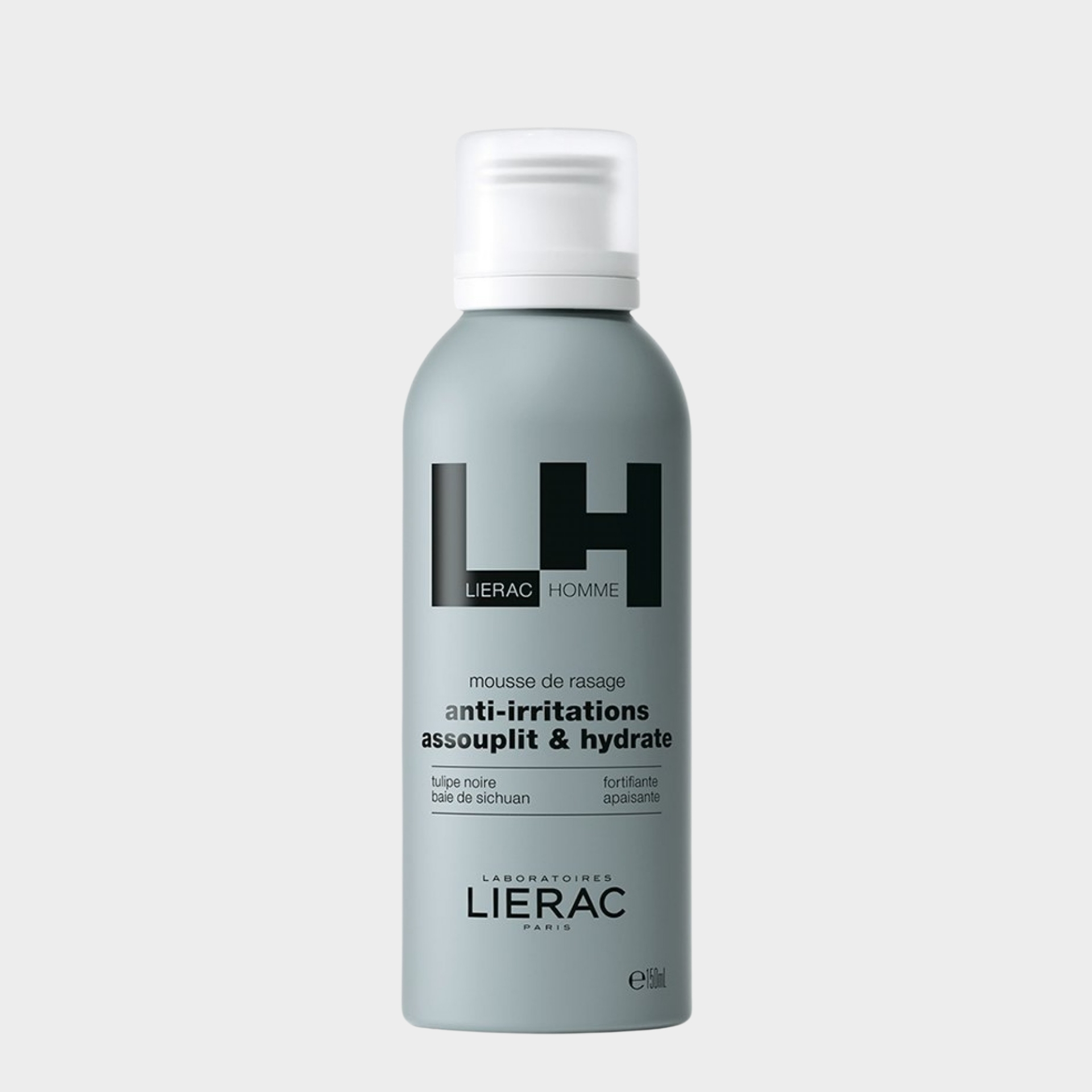 Mousse Barbear Hidratante Lierac Homme Anti-Irritações 150 ml