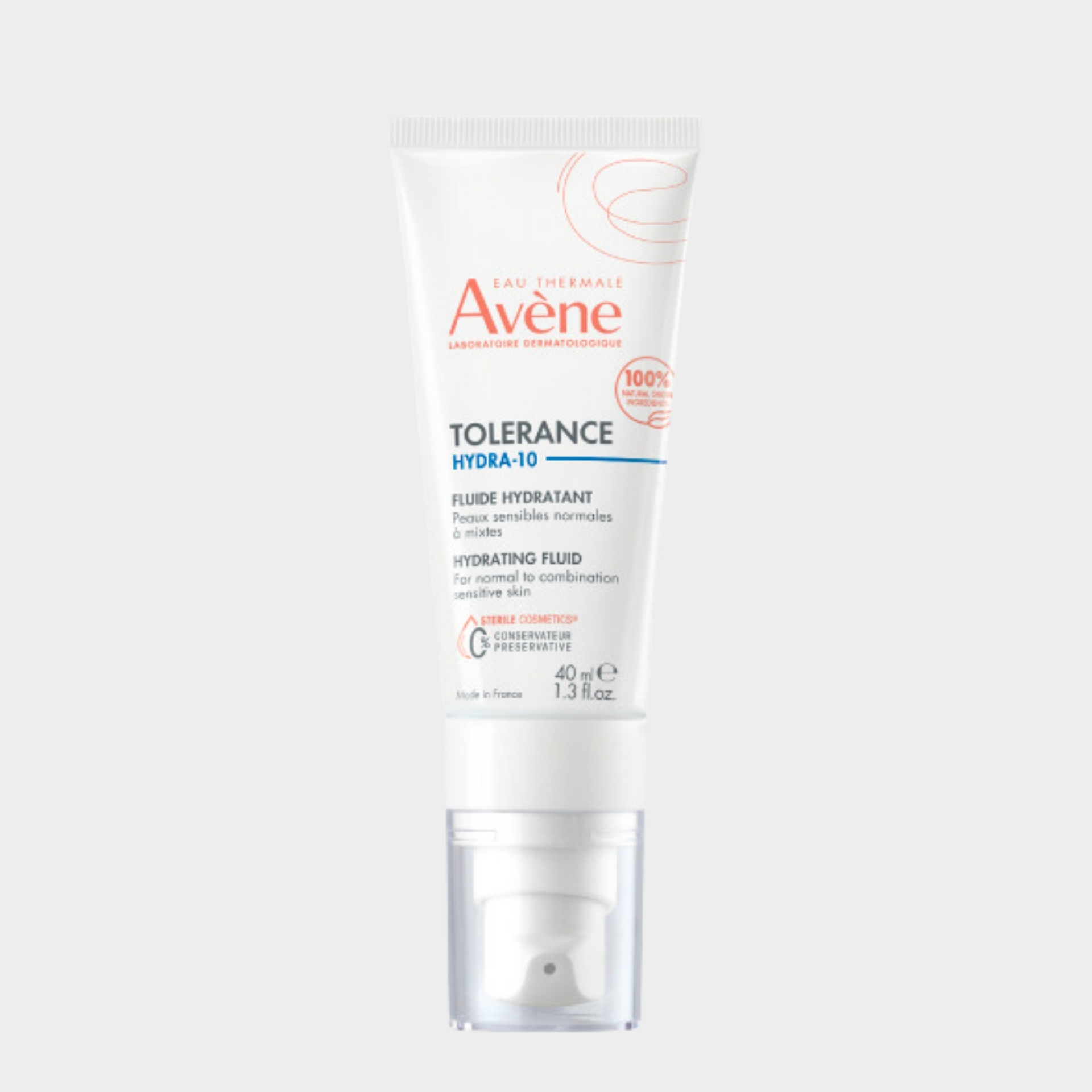 Fluído Rosto Hidratante Avène Tolerance Hydra-10 40 ml