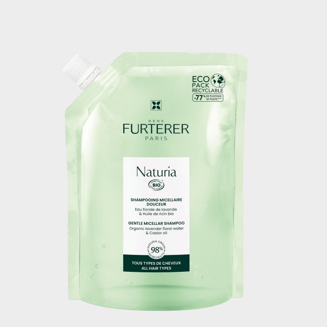 Champ Micelar Suave Ren Furterer Naturia Recarga 400 ml