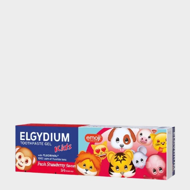 Pasta de Dentes Elgydium Kids Emoji Morango 50 ml Pasta de Dentes Elgydium Kids Emoji Morango 50 ml