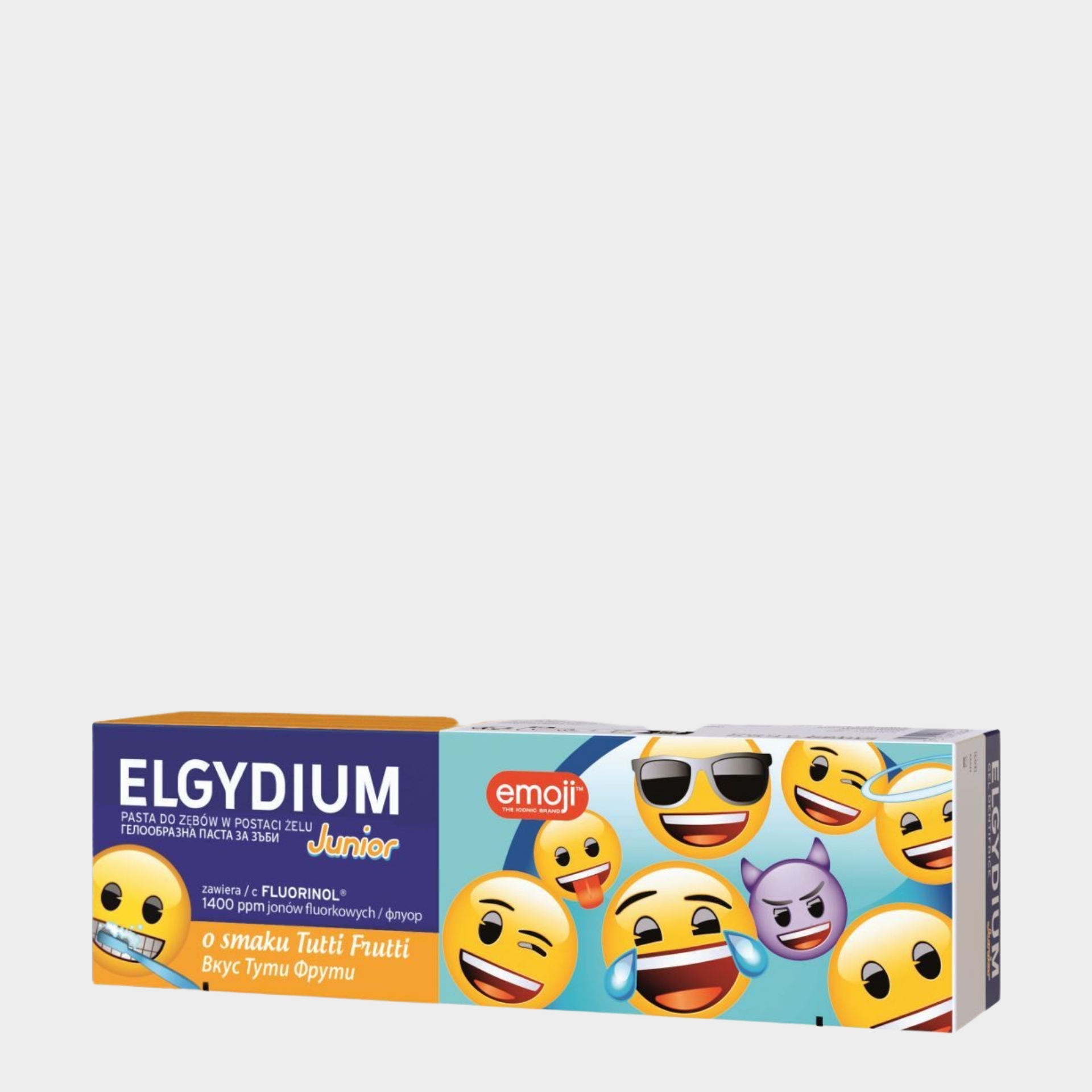 Pasta de Dentes Elgydium Kids Emoji Tutti Frutti 50 ml