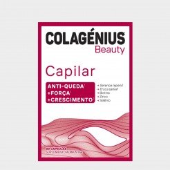 Suplemento Alimentar Colagnius Beauty Capilar Cpsulas Anti-Queda 30 un