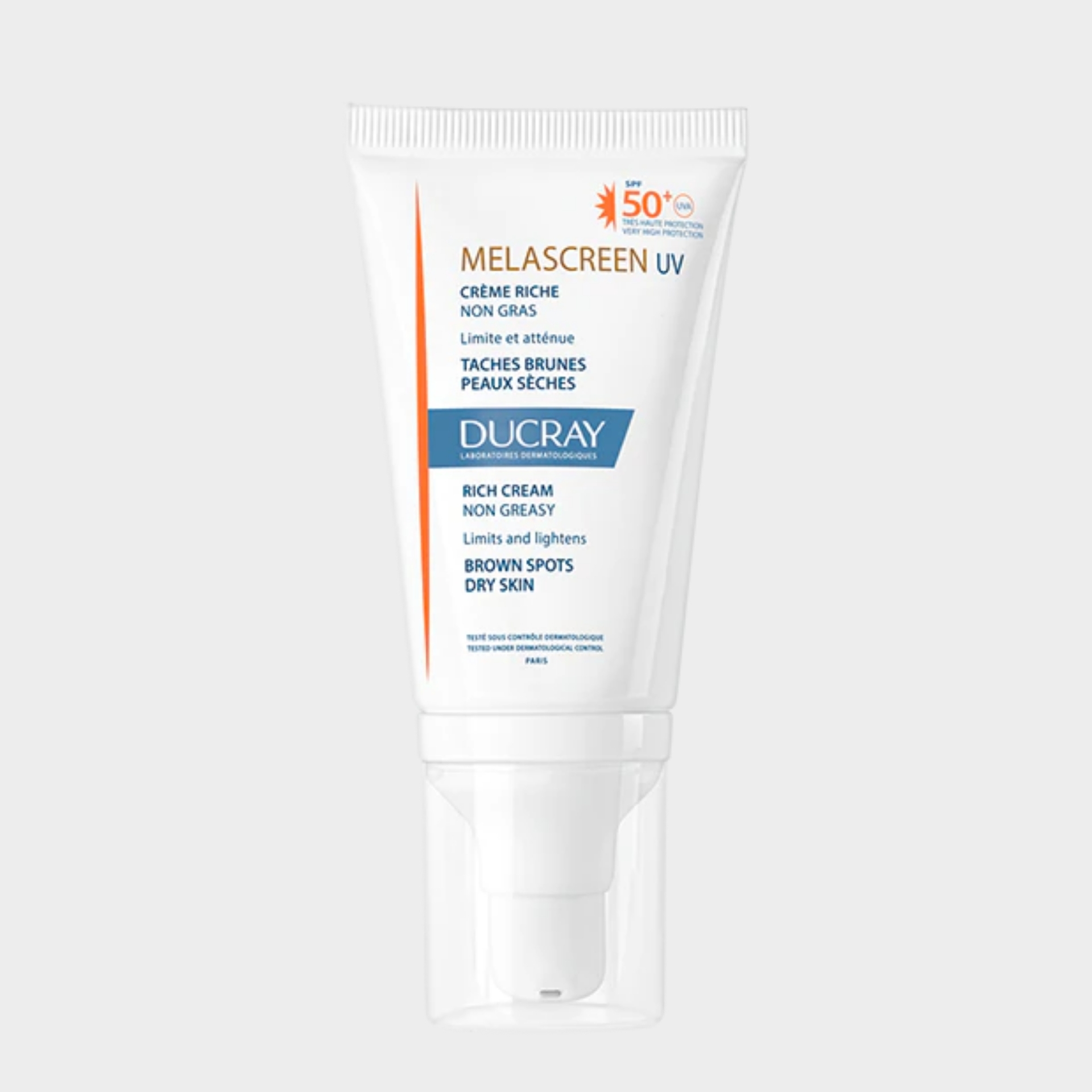 Protetor Solar Rosto Ducray Melascreen Anti-Manchas Creme SPF50 40 ml