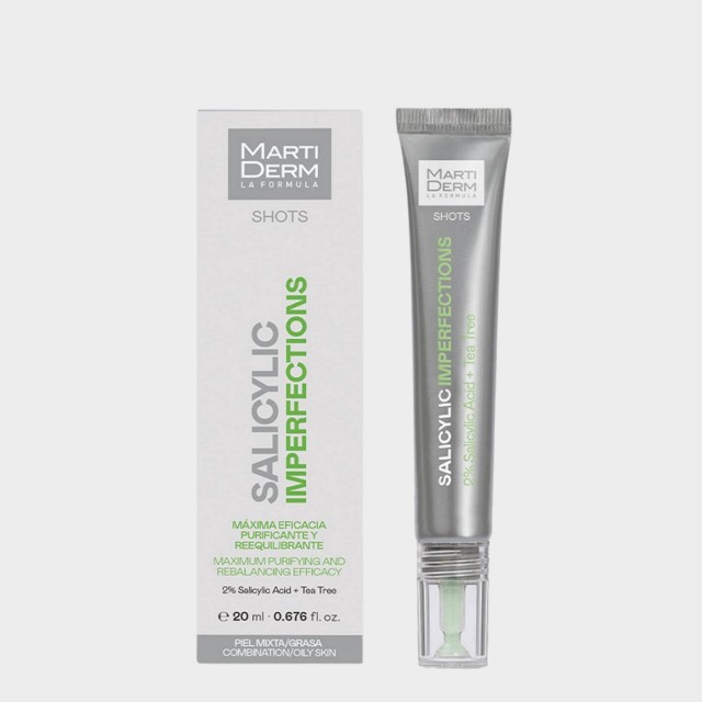 Concentrado Rosto MartiDerm Shot Salicylic Imperfeies Creme 20 ml