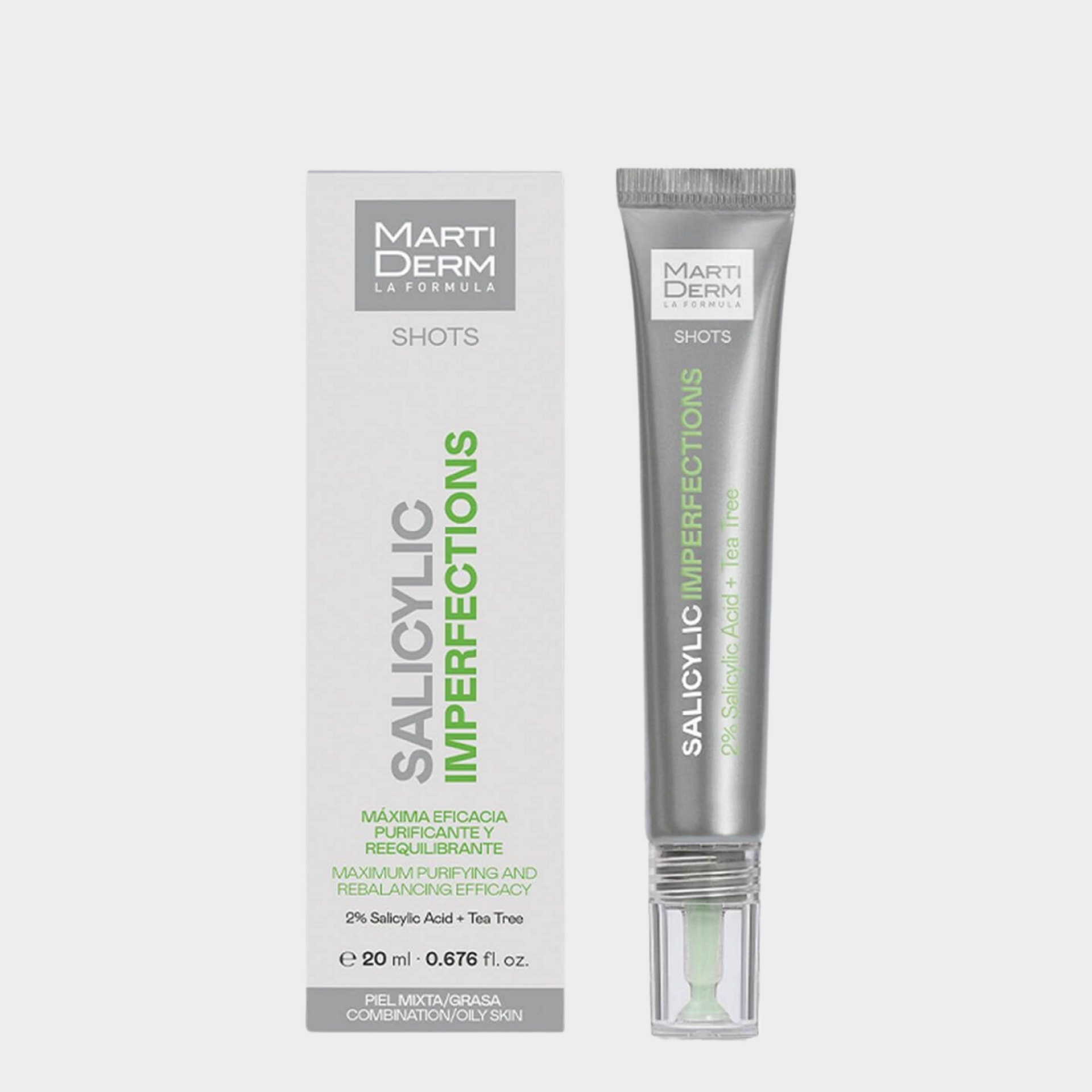 Concentrado Rosto MartiDerm Shot Salicylic Imperfeições Creme 20 ml