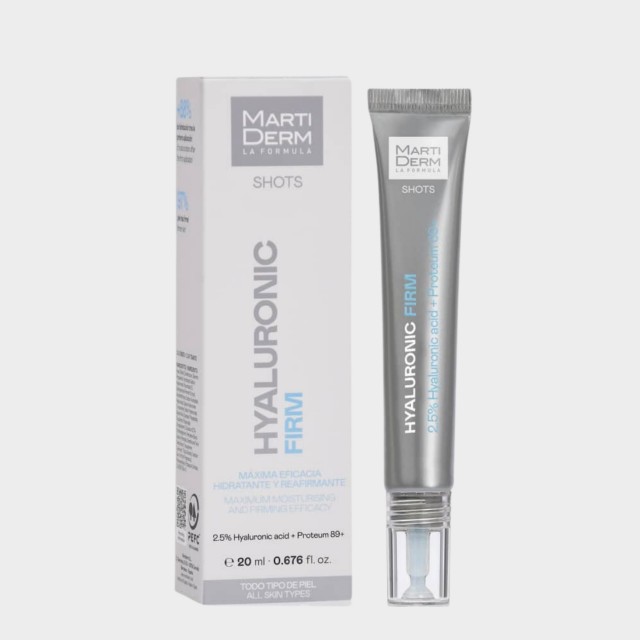 Concentrado Rosto MartiDerm Shot Hyaluronic Hidratação & Firmeza Gel 20 ml Concentrado Rosto MartiDerm Shot Hyaluronic Hidratação & Firmeza Gel 20 ml