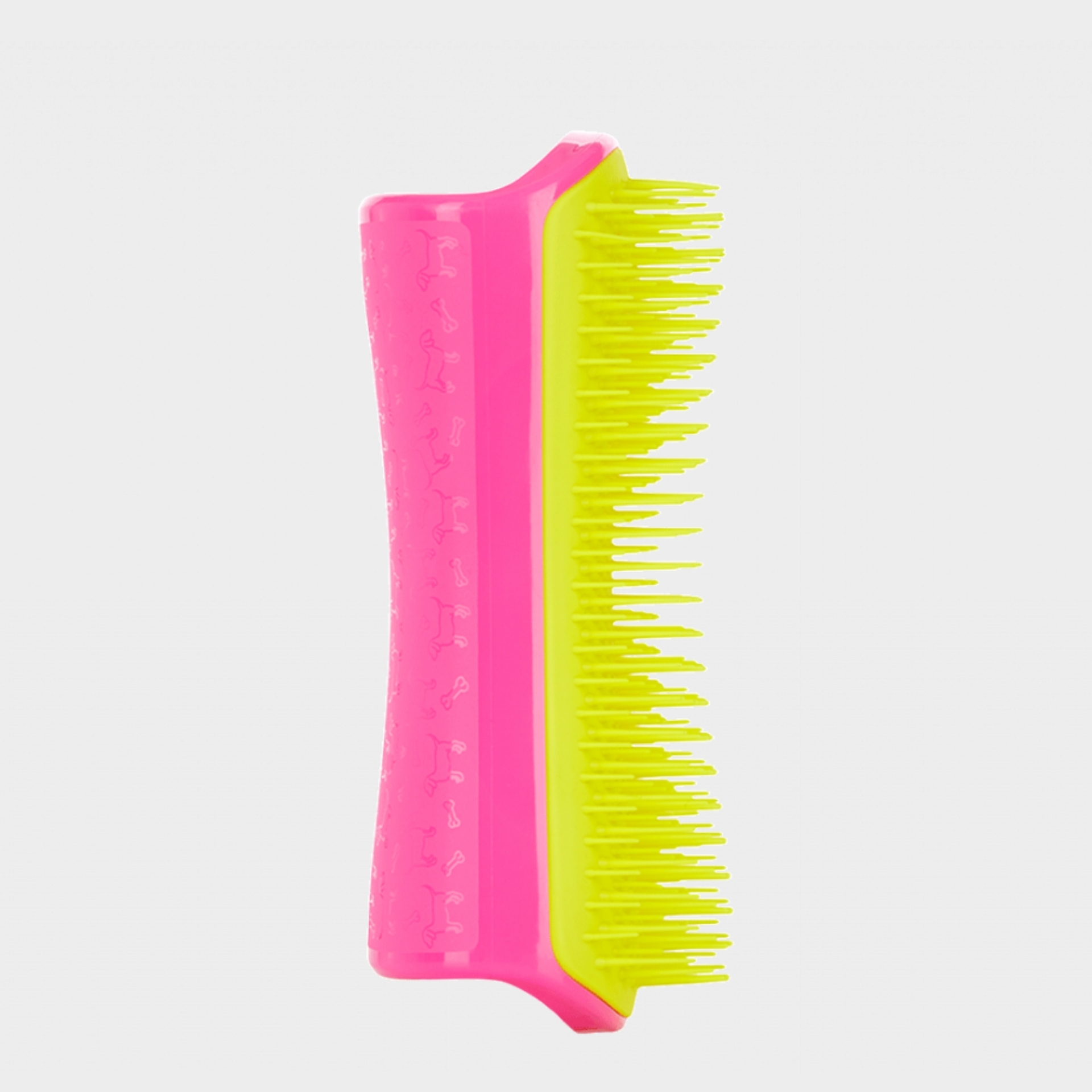 Escova Cão Tangle Teezer Pet Teezer Rosa & Amarelo Pêlo Longo 1 un