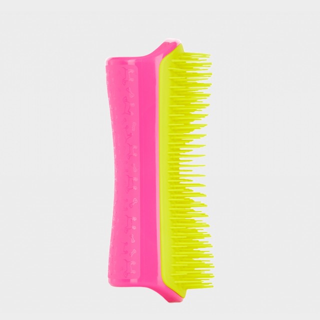 Escova Cão Tangle Teezer Pet Teezer Rosa & Amarelo Pêlo Longo 1 un Escova Cão Tangle Teezer Pet Teezer Rosa & Amarelo Pêlo Longo 1 un
