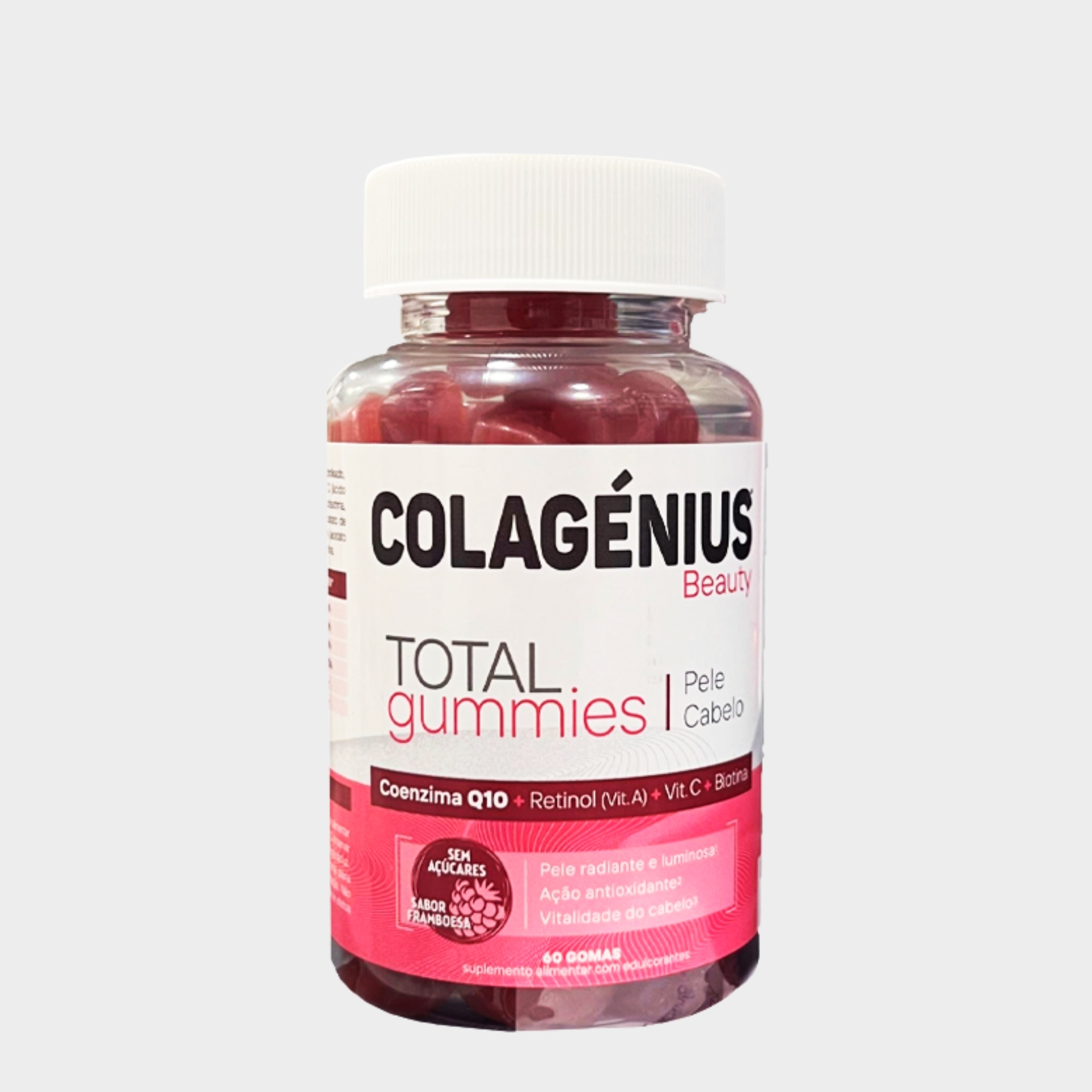 Suplemento Alimentar Colagénius Beauty Total Gummies Gomas Anti-Queda 60 un
