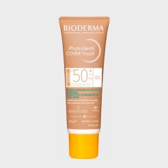 Protetor Solar Rosto Bioderma Photoderm Cover Touch Tom Bronze SPF50 40 ml