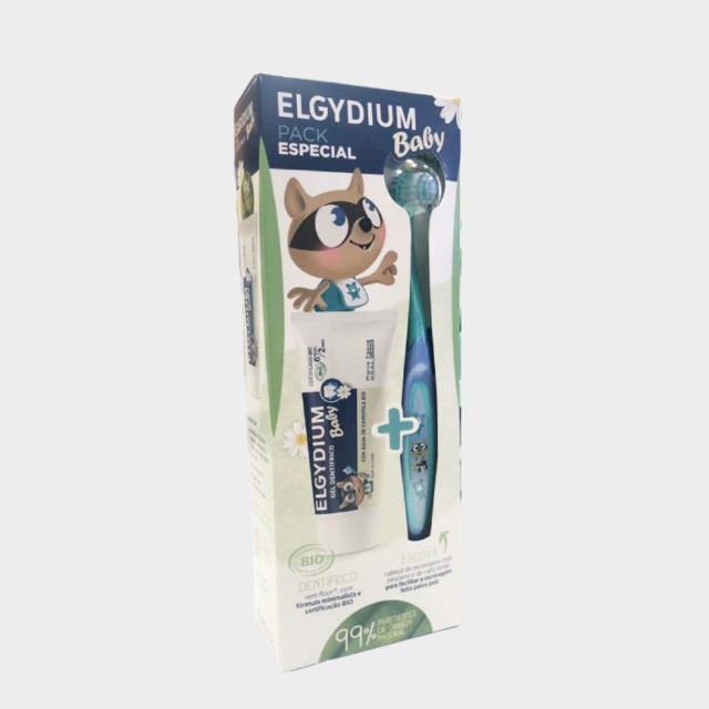Pack Higiene Oral Beb Elgydium Baby 6M-2A 1 un