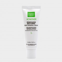 Creme Renovador Noite Rosto MartiDerm Acniover Pele Oleosa Tendncia Acneica 40 ml