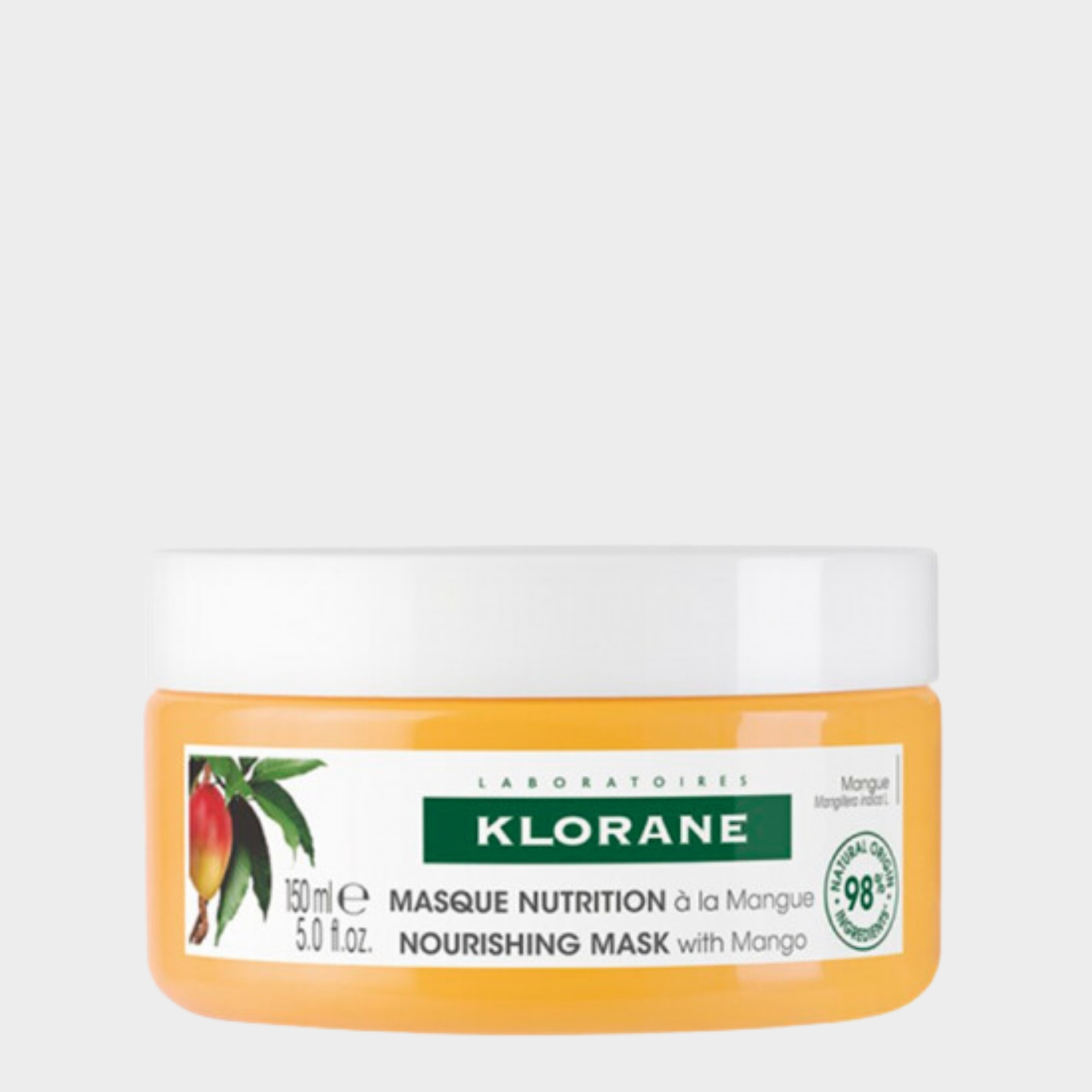 Máscara Nutritiva Klorane Capilar Manteiga de Manga Cabelo Seco 150 ml
