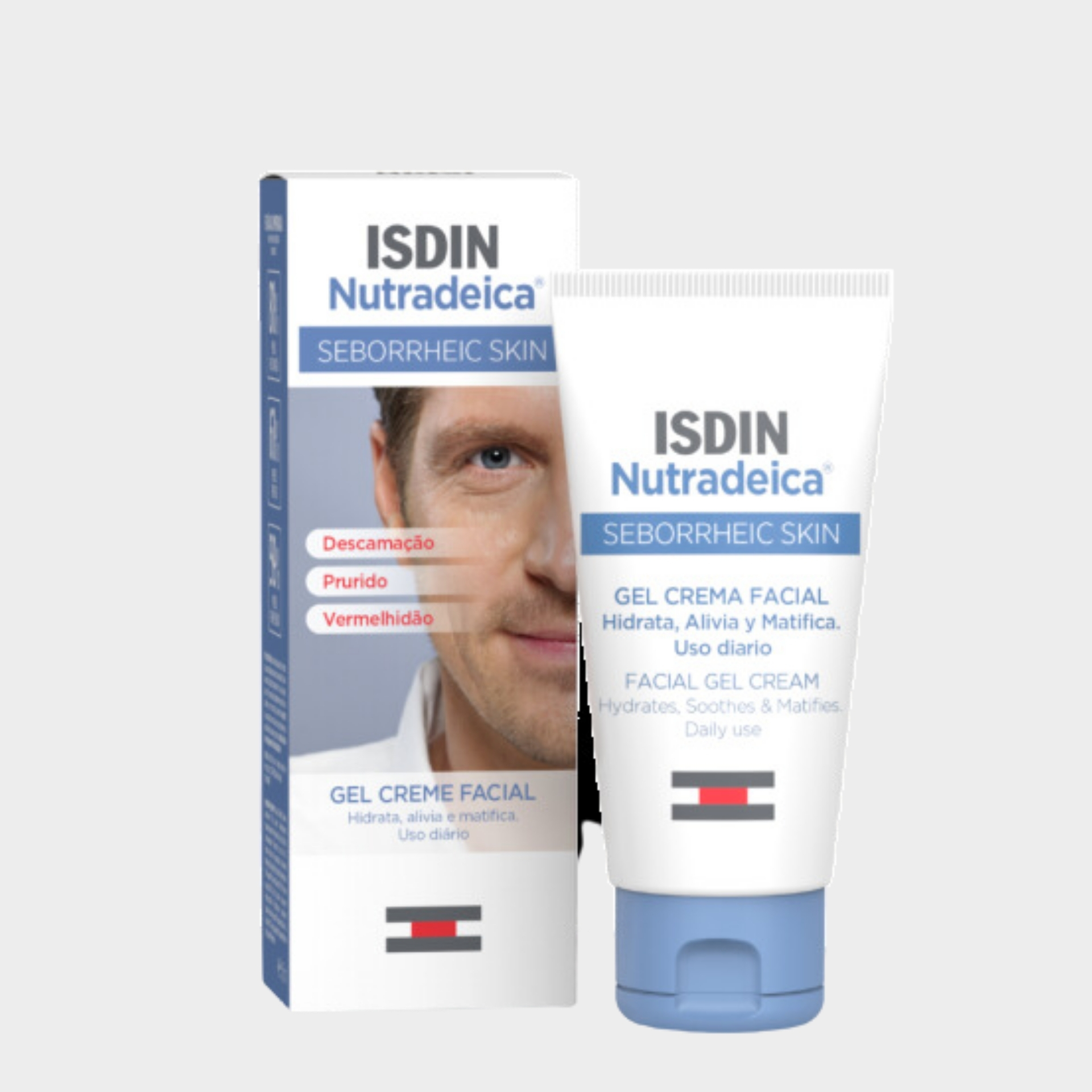 Gel-Creme Facial Isdin Nutradeica Pele Seborreica 50 ml