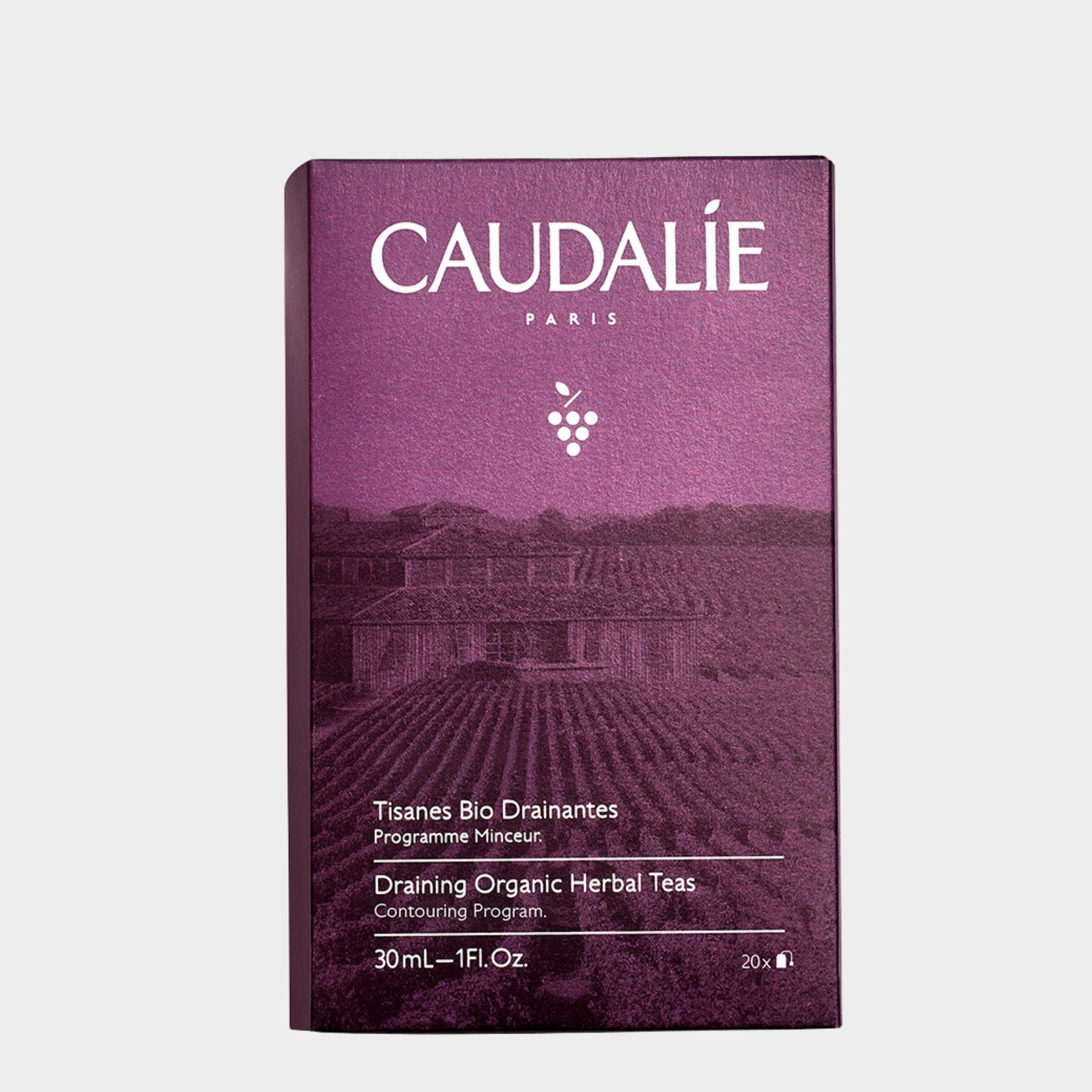 Infusão Adelgaçante Caudalie Vinosculp Tisanas Drenantes Biolo?gicas 20 saquetas