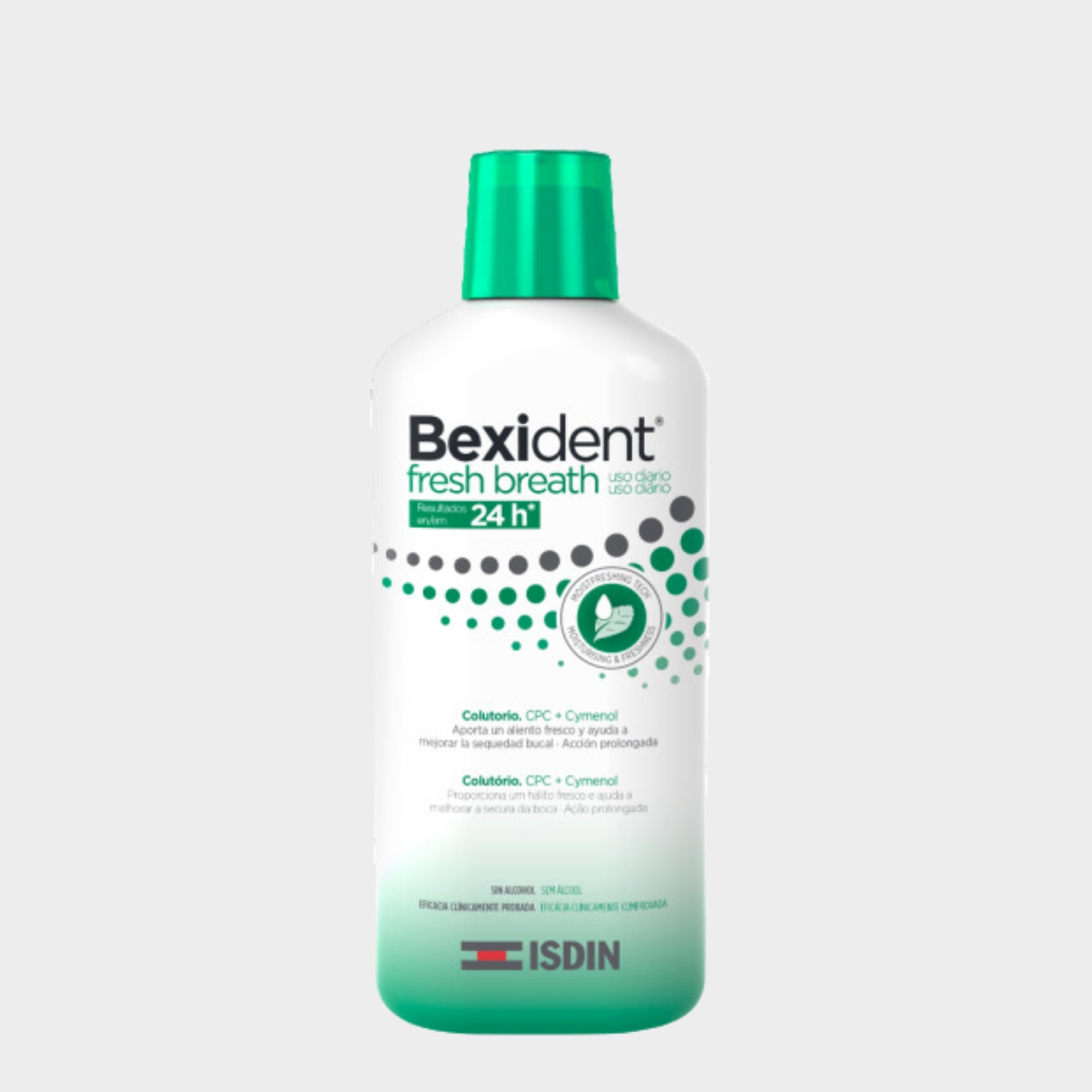 Colutório Oral Isdin Bexident Fresh Breath Uso Diário 500 ml