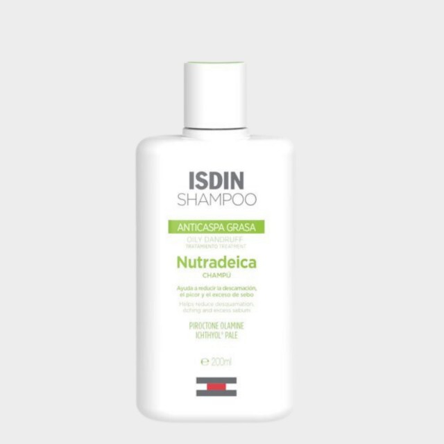Champ Anti-Caspa Oleosa Isdin Nutradeica 200 ml