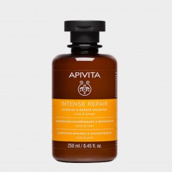 Champ Nutritivo e Reparador Apivita Intense Repair Cabelo Seco e Danificado 250 ml