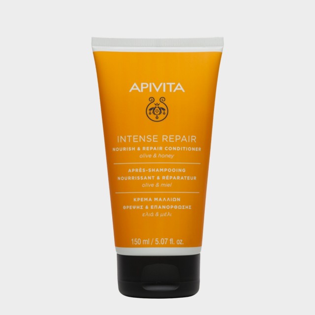 Condicionador Nutritivo e Reparador Apivita Intense Repair Cabelo Seco e Danificado 150 ml