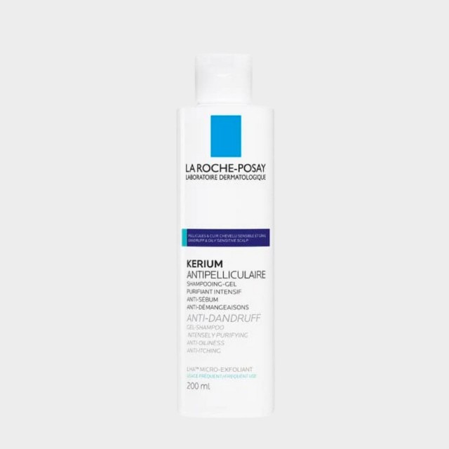Champô Anti-Caspa La Roche-Posay Kerium Caspa Oleosa 200 ml Champô Anti-Caspa La Roche-Posay Kerium Caspa Oleosa 200 ml