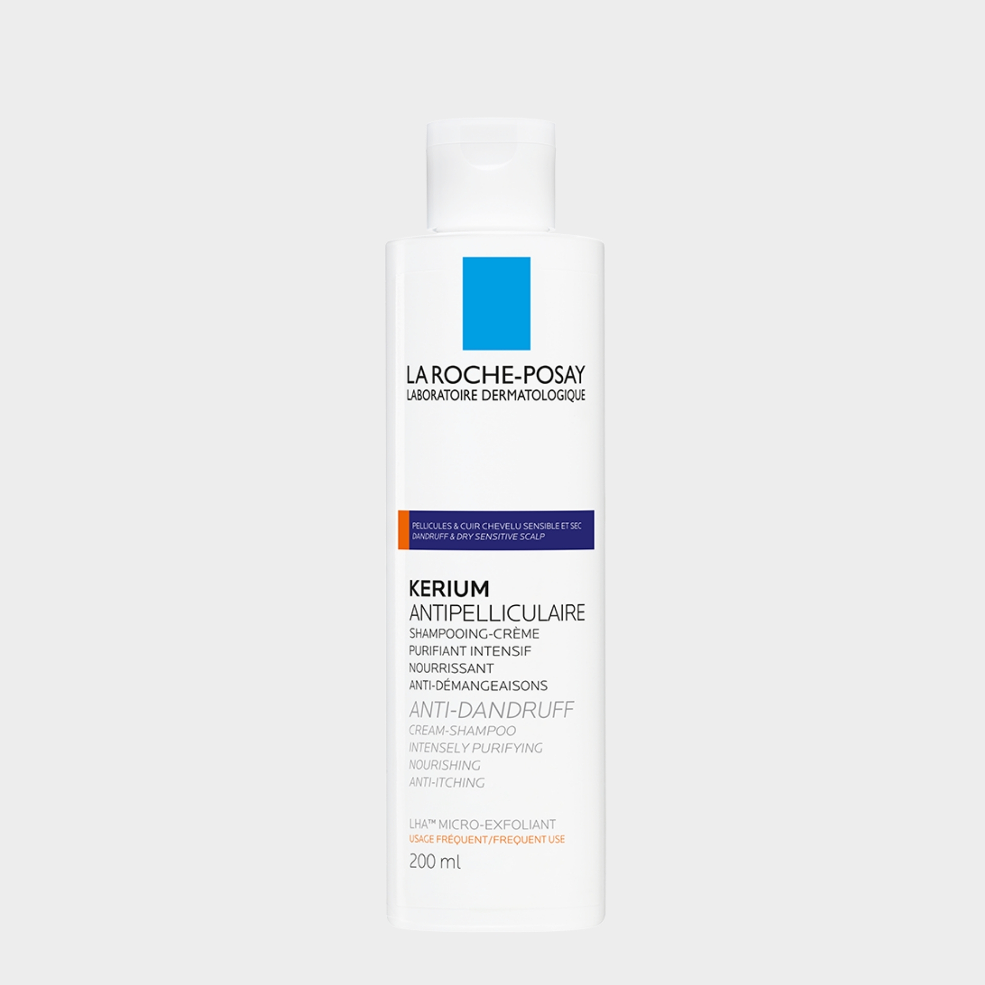 Champô Anti-Caspa La Roche-Posay Kerium Caspa Seca 200 ml