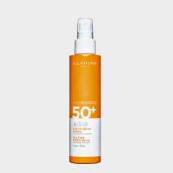 Protetor Solar Leite em Spray Clarins Lait-en-Spray Solaire Corps SPF50 150 ml Protetor Solar Leite em Spray Clarins Lait-en-Spray Solaire Corps SPF50 150 ml