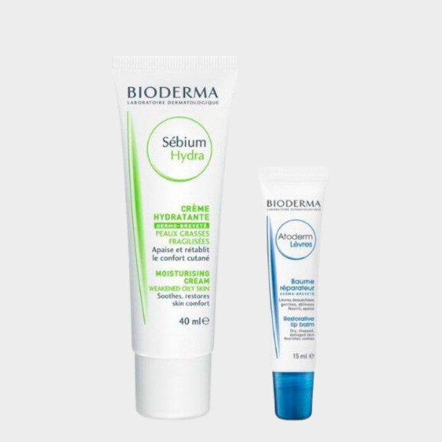 Creme Rosto 40 ml + Blsamo Labial Bioderma Sbium Isokit 15 ml
