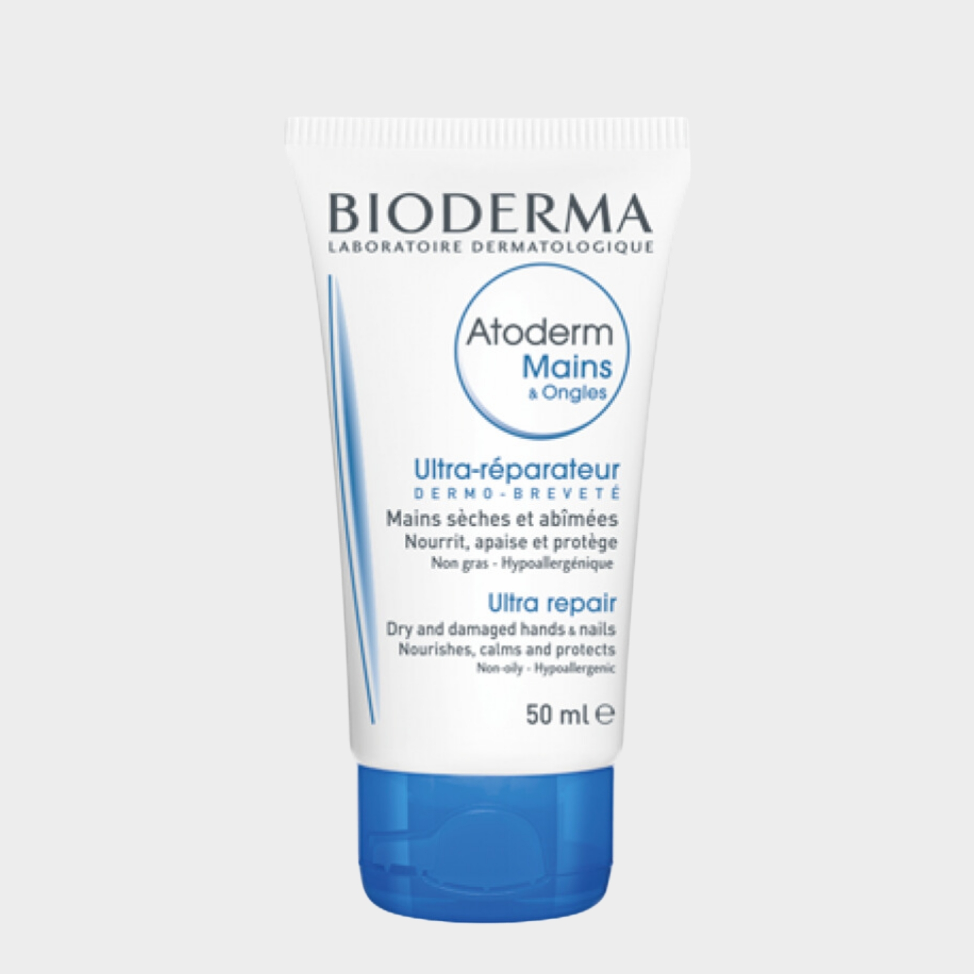 Creme de Mãos e Unhas Bioderma Atoderm Pele Sensível Seca 50 ml