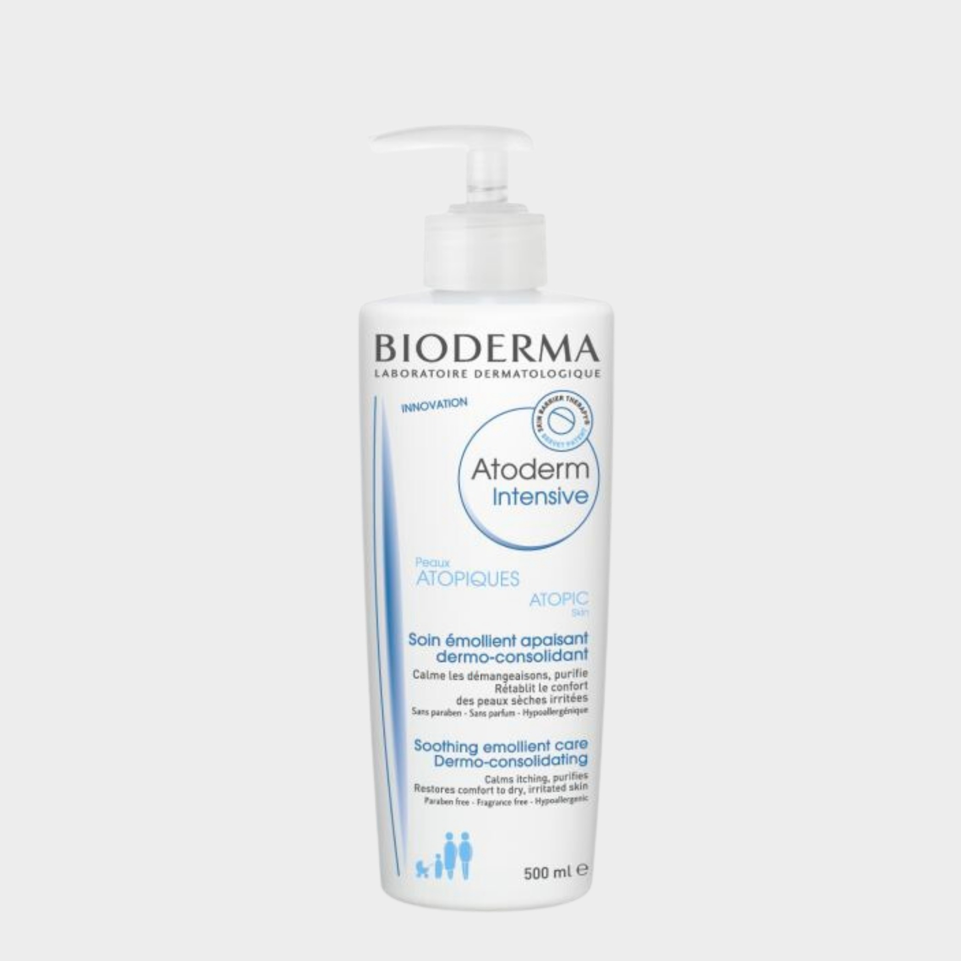 Creme Hidratante Corporal Bioderma Atoderm Intensive Baume Pele Atópica 500 ml