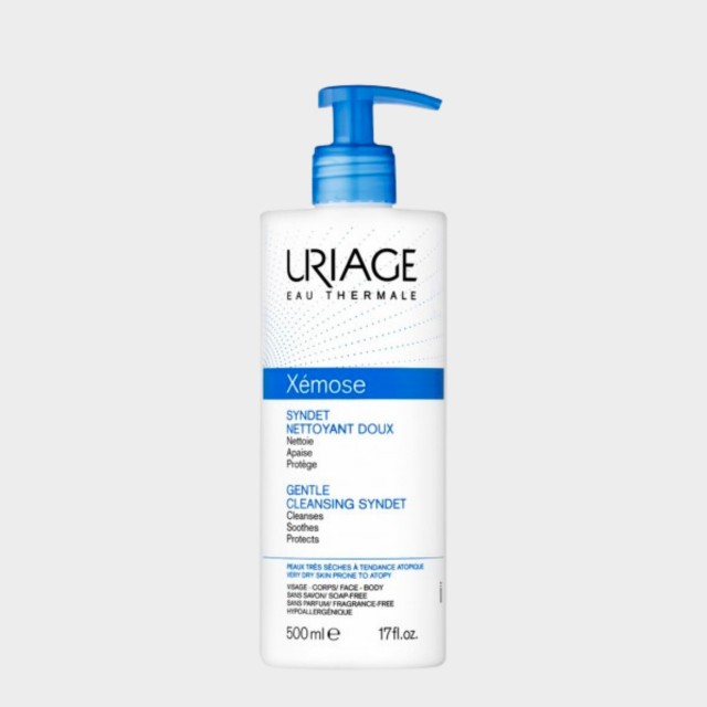 Gel-Creme Limpeza Uriage Xmose Syndet Pele Seca Tendncia Atpica 500 ml