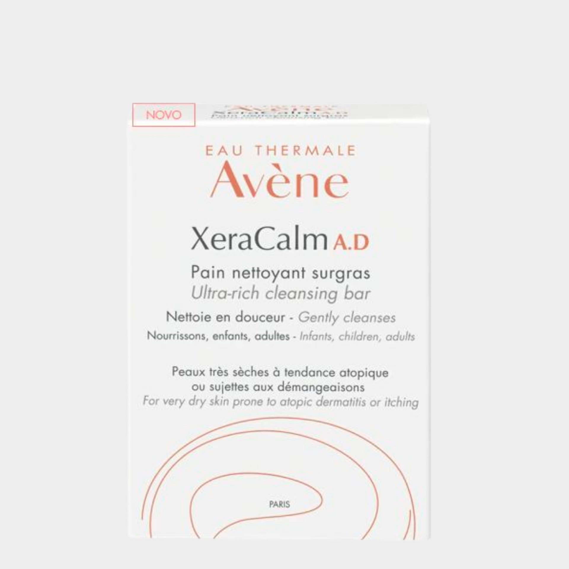 Sabonete Ultra Rico Avène Xeracalm A.D Pele Prurido Atópica 100g