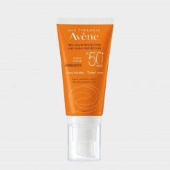 Protetor Solar Creme Rosto Avne SPF50+ Com Cor Pele Muito Clara e Hipersensvel 50 ml